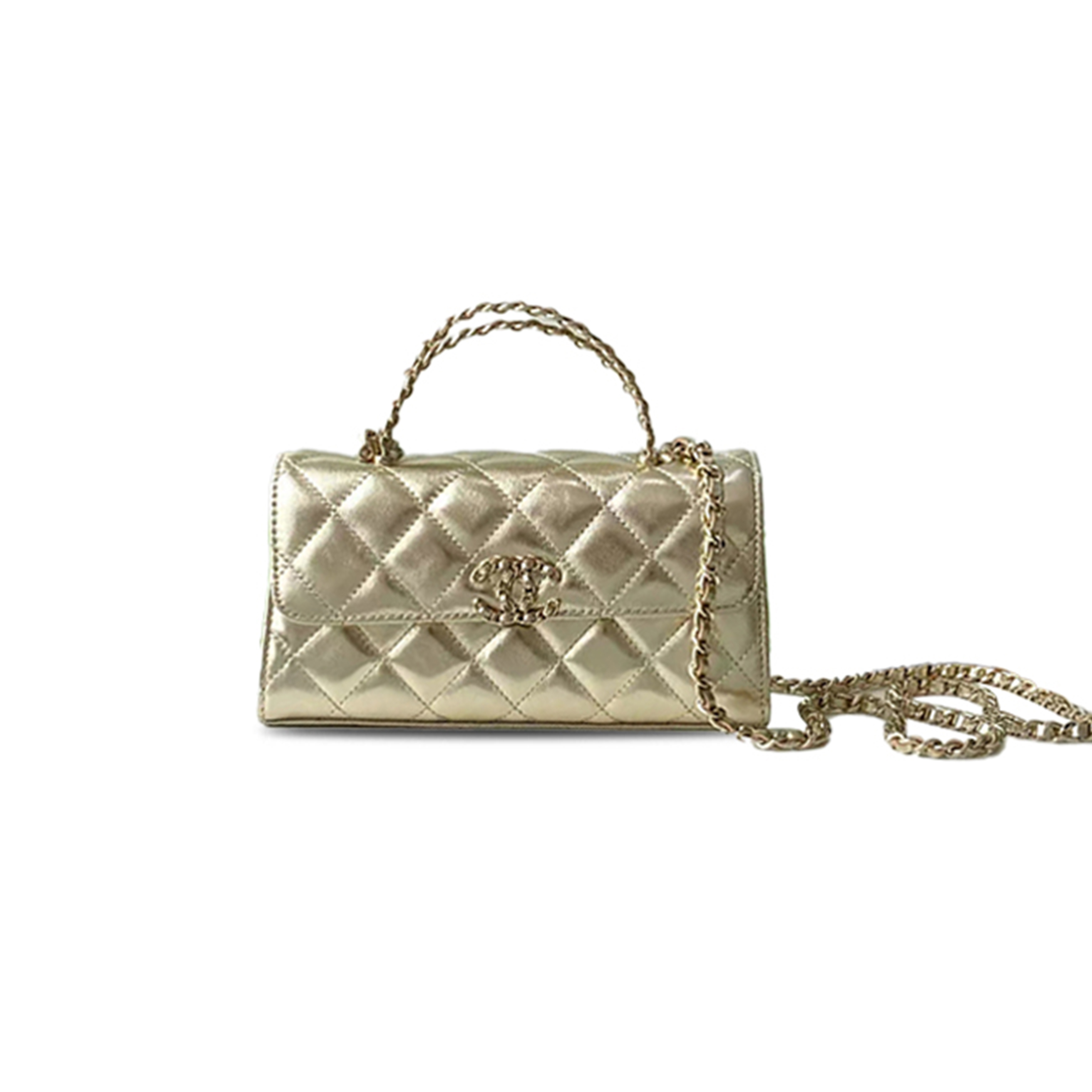CHANEL 25A KELLY CLUTCH WITH CHAIN AP3238 (18*10*4.5cm)